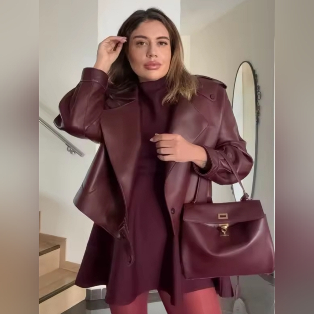 leather jacket - Picture 4 of 14
